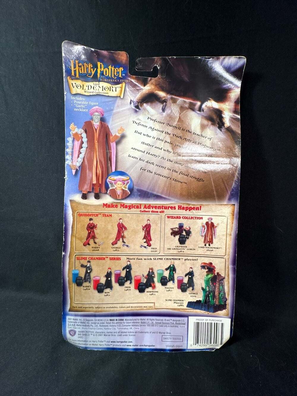 Mattel Harry Potter Action Figures Lot of 3 Dueling Club Lockhart, Lord Voldemor - Picture 6 of 8